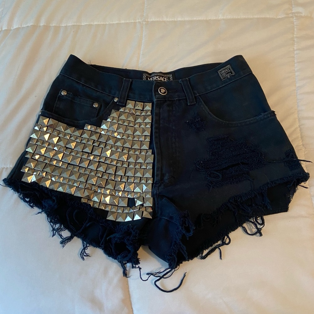 Authentic VERSACE Jean Shorts
